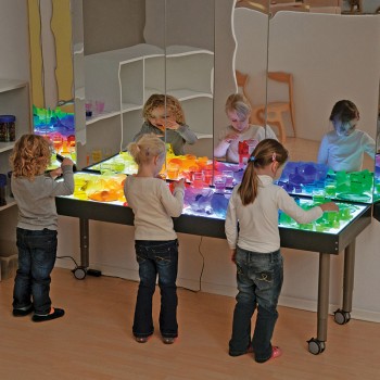 Stół świetlny 180 x 60 cm